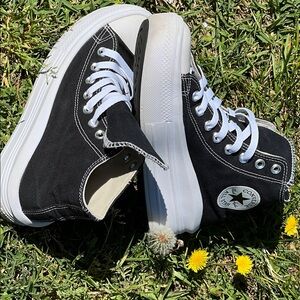 Converse Classic Black and White High-Tops